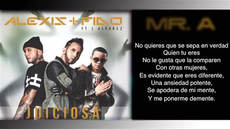 Alexis Y Fido Feat J Alvarez Juiciosa Youtube