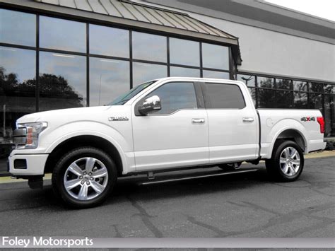 2019 Ford F 150 Platinum 4wd Supercrew 5 5 Box 33244 Miles White Truck