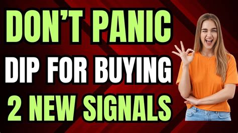 2 New Crypto Pump Signals Today Don T Panic Sell Bitcoin Altcoins