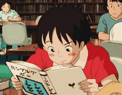 讀書 唸書 認真 翻頁 考試 圖書館 GIF - Studying Reading Books - Discover & Share GIFs