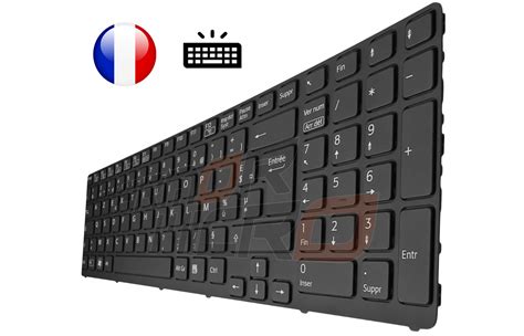 Clavier Sony Vaio Sve Sve E R Tro Clair Original Fran Ais Azerty