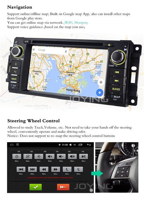 Joying Latest Android Radio 2gb Quad Core Android 5 1 Android 6 0 Upgradeable Car Stereo For