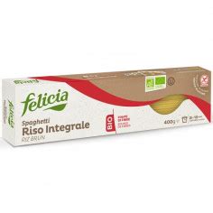 FELICIA Spaghetti Riso Integrale 400g Senza Glutine Shop Online