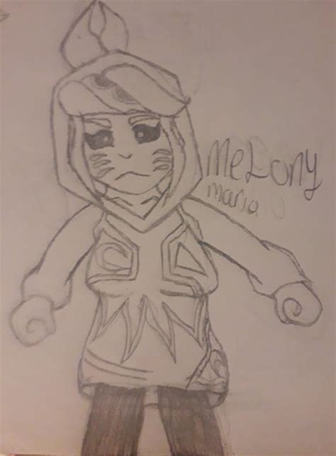 Sketched Deity Melony R Smg4