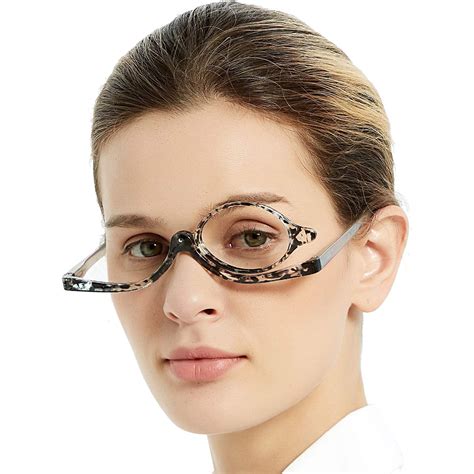 Occi Chiari Eye Make Up Reading Glasses Women Magnifying Eyewear Rotatable Cosmetic Eyeglasses