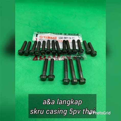 Skru Casing Kiri Kanan Rxz Pv Thai Shopee Malaysia