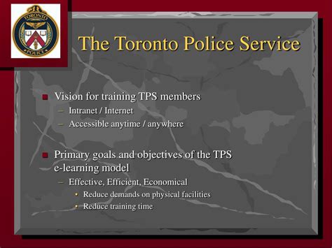 Ppt The Toronto Police Service Powerpoint Presentation Free Download