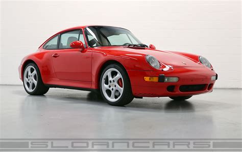 1996 Porsche 993 Carrera 4S Guards Red 33 387 Miles Sloan Motor Cars