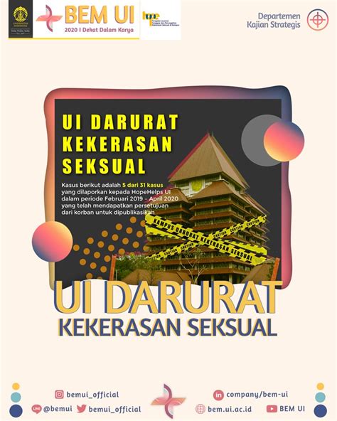 BEM UI On Twitter Kampus Diharapkan Tidak Memilih Bungkam Dan