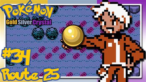 Let s Play Pokémon Gold Silver Crystal Co op Part 34 Route 25