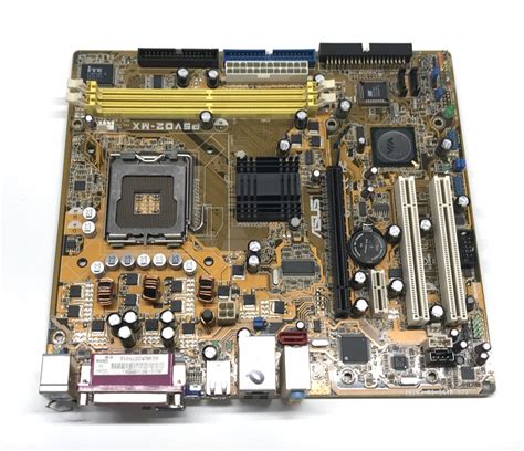 Asus P5VD2 MX LGA775 használt alaplap DDR2 integrált VGA PCI