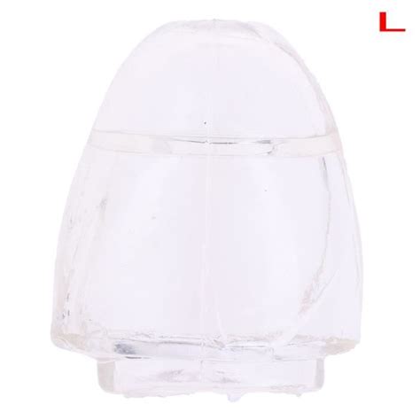 GAINE DE PENIS Transparent L Manchon de pénis en Silicone pour homme