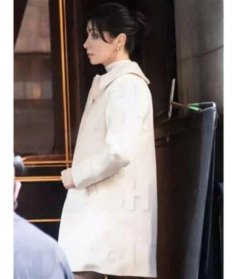 The Penguin 2024 Cristin Milioti Coat Cristin Milioti White Coat