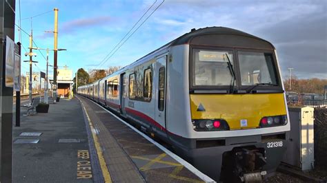 British Rail Class 321 At Manningtree Emu Greater Anglia Youtube