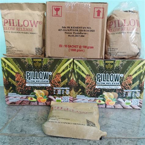 Pupuk Organik Eko Farming Selow Rilis Pilow Box Isi Sachet