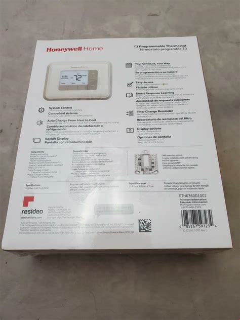 Honeywell Home Rth6360d1002 Programmable Thermostat 5 2 Schedule White Texasconsignmentshop