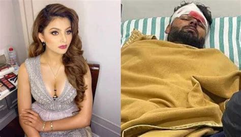 Rishabh Pant Car Accident Urvashi Rautela Reacts To Pants Horrific Car Accident Says This