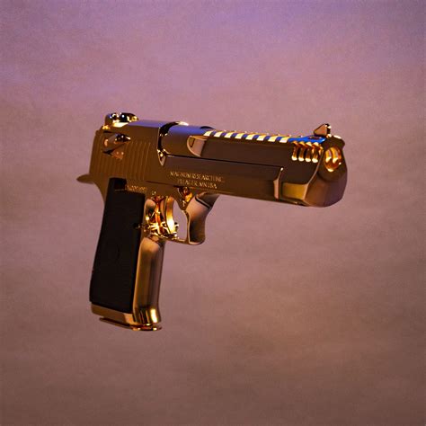 24K Gold Plated Desert Eagle 50AE GUNTICKETS 150 SPOT GUNBROS