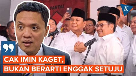 Cak Imin Baru Tahu Kkir Ganti Nama Koalisi Ini Respons Gerindra Youtube