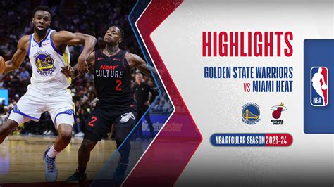 Golden State Warriors Miami Heat Highlights 27 3 FPT Play