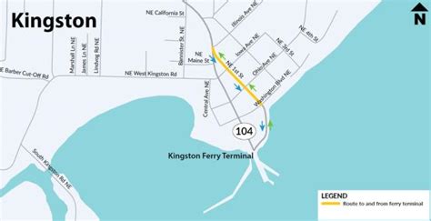 SR 104 Kingston Ferry Terminal Traffic Improvement | WSDOT