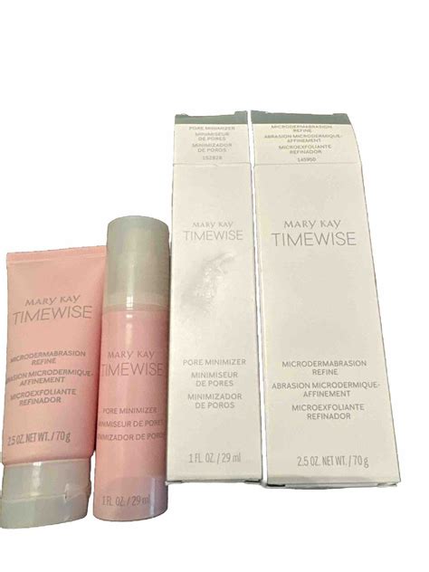 Mary Kay Timewise Microdermabrasion Plus Set Pore Minimizer Refine