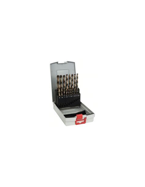 Bosch Juego De 19 Brocas Para Metal ProBox HSS Co