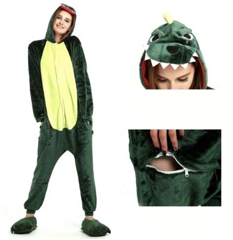 Dinozaur Onesie Pi Ama Kigurumi Kombinezon Dino Xl Erli Pl