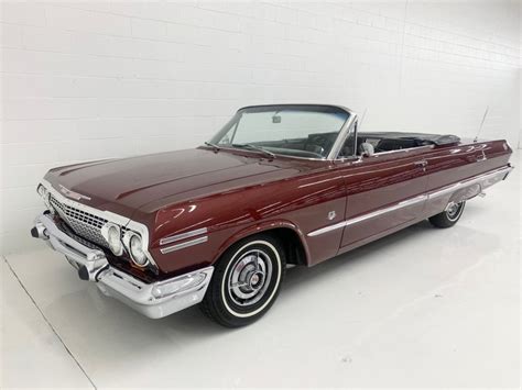 1963 Chevrolet Impala Ss 409 Convertible Sold Motorious