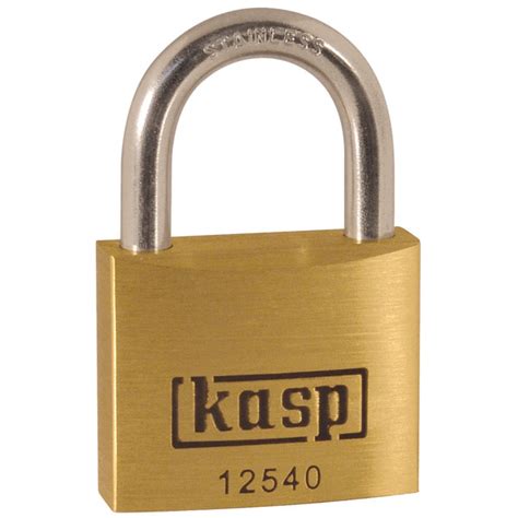 Kasp K Sd Premium Brass Padlock Mm S Steel Shackle Rapid Online