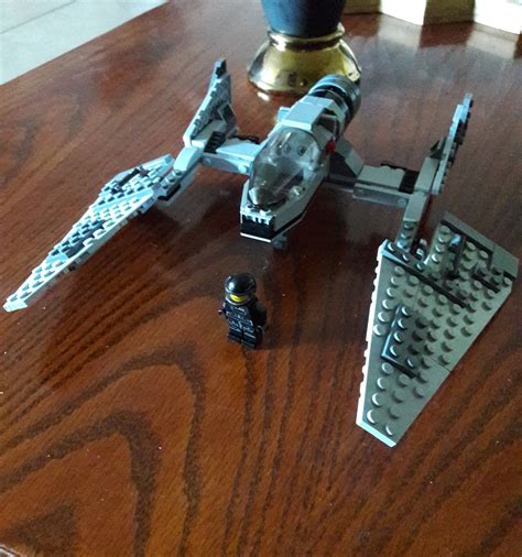 Made a Sith starfighter the other day after playing some Kotor. : r/lego