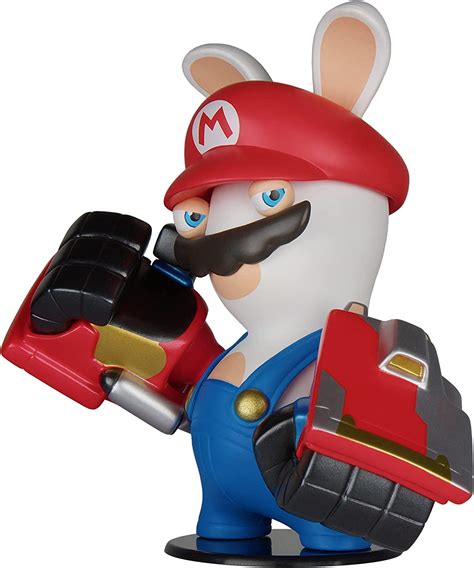 Figura Mario Rabbids Sparks Of Hope Rabbid Mario 10cm