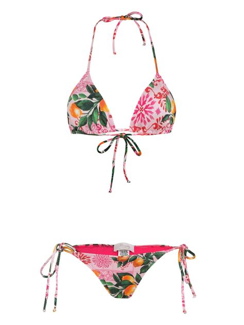 Brigitte Floral Print Bikini Smart Closet