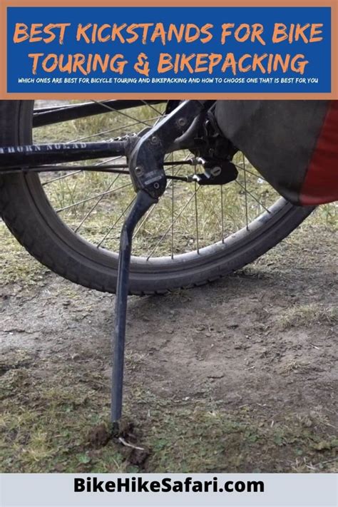 bike kickstand  bike touring bikepacking