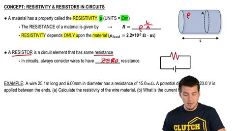 resistance resistivity  explanation pearson channels