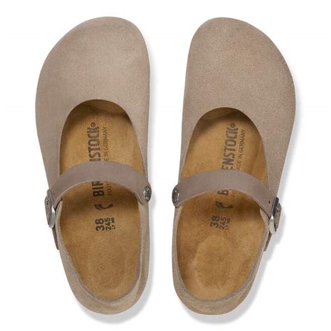mantova suede leather  color taupe birkenstock malaysia