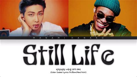 Vostfr Bts Rm 방탄소년단 알엠 Still Life With Anderson Paak Color