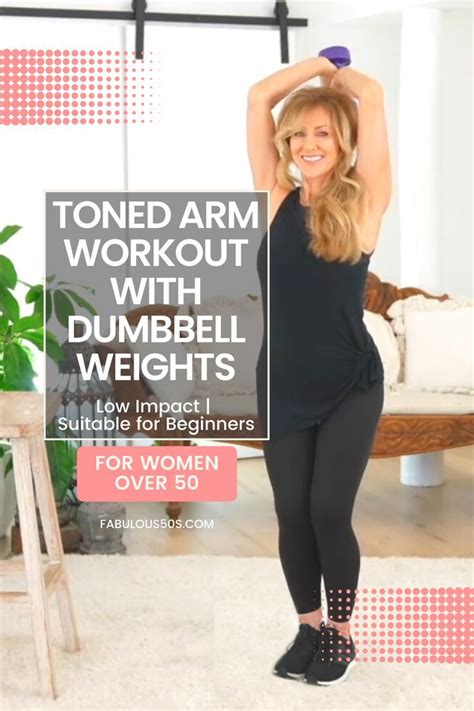 Toned Arm Workout With Dumbbell Weights Artofit