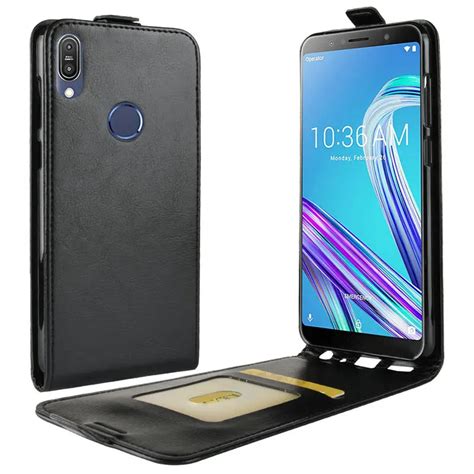 For Asus Zenfone Max Pro M Flip Leather Case For Asus Zenfone Max Pro