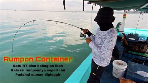 Ikan Rumpon Pinggiran Mengamuk Gak Cukup Bawa Udang 1kg Mancing Disini