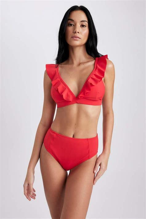 Rouge Femme Haut De Bikini Coupe R Guli Re Tomber Amoureux