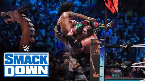 The New Day Vs The Viking Raiders Viking Rules Match Smackdown