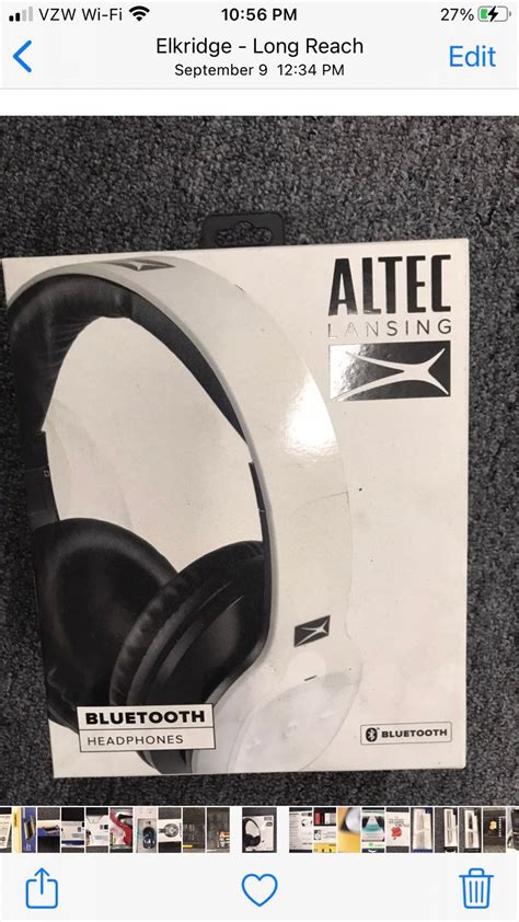 Altec Lansing Rechargeable Battery Headphones | Mercari