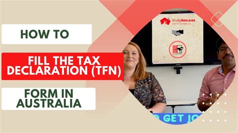 How To Fill The Tax Declaration Tfn Form In Australia International