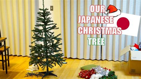 Decorating My Japanese Christmas Tree Youtube