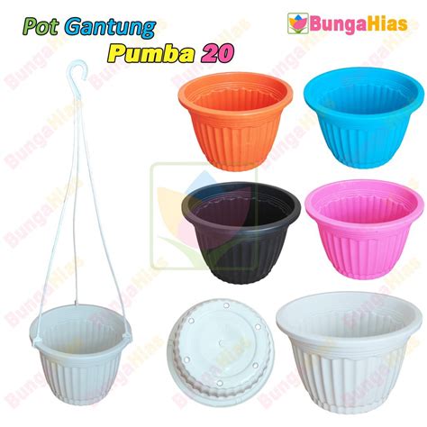 Jual Gantung Pumba Pot Tanaman Bunga Hias Gantungan Shopee Indonesia