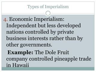 Introduction to imperialism | PPT