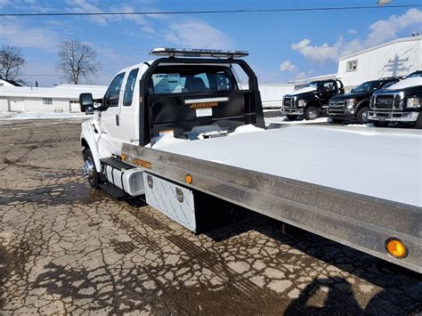 2021 Ford F650 Super Cab Jerr Dan Rollback Tipton Tow Trucks