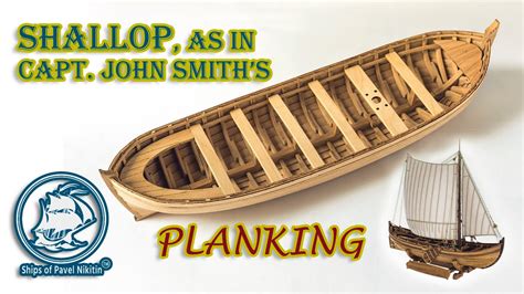 Captain John Smiths Shallop Scale Kit Made In Ukraine