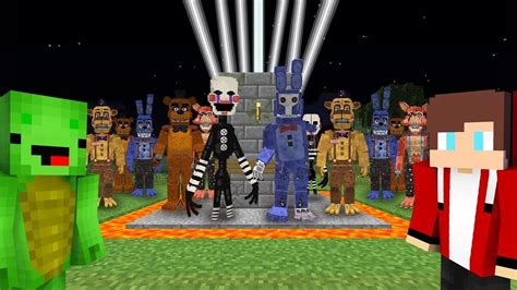 Fnaf Vs Security Village Battle Minecraft Youtube